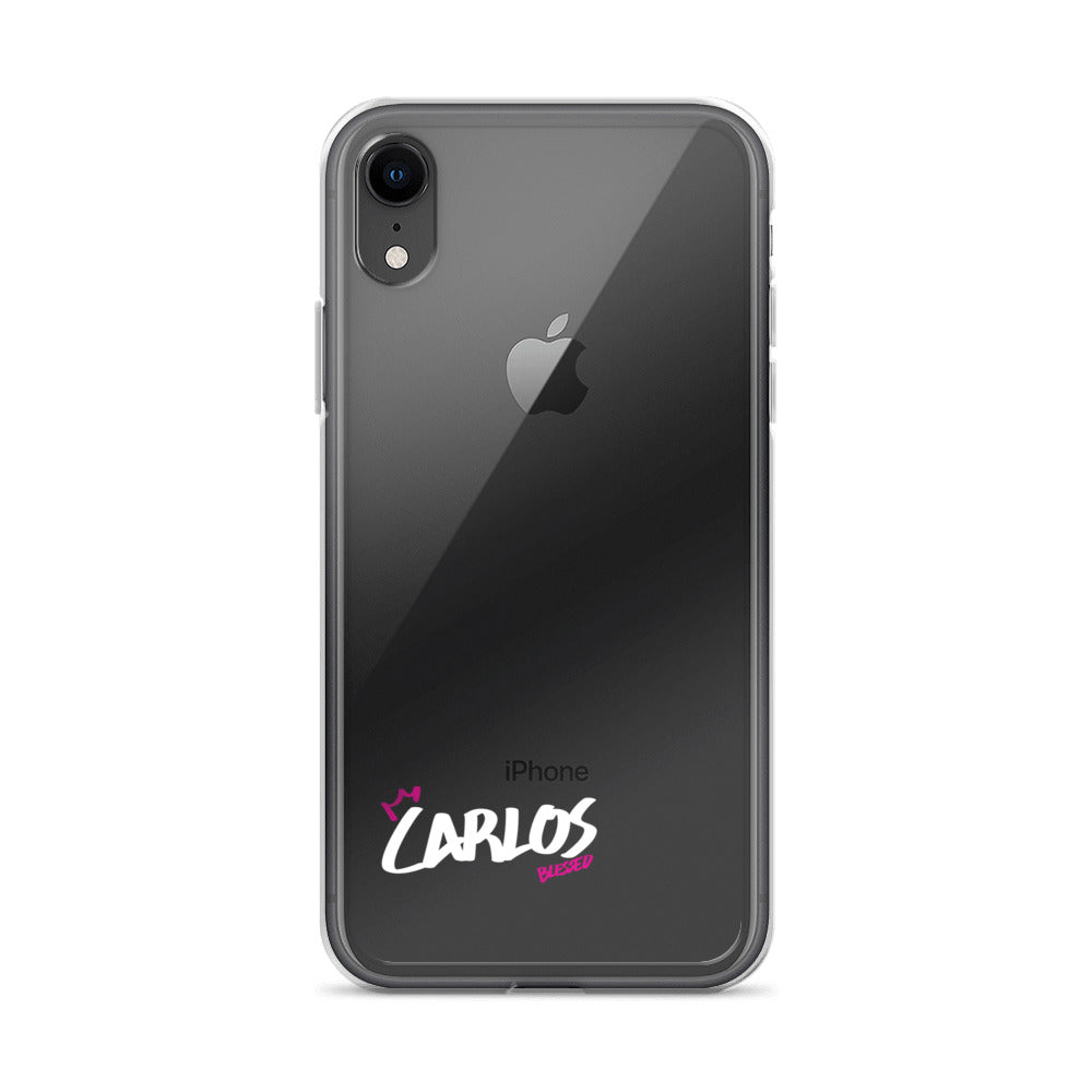 Clear iPhone Case - Carlos Blessed