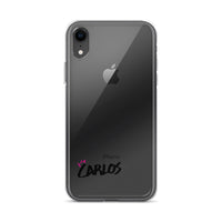 Clear iPhone Case - Carlos