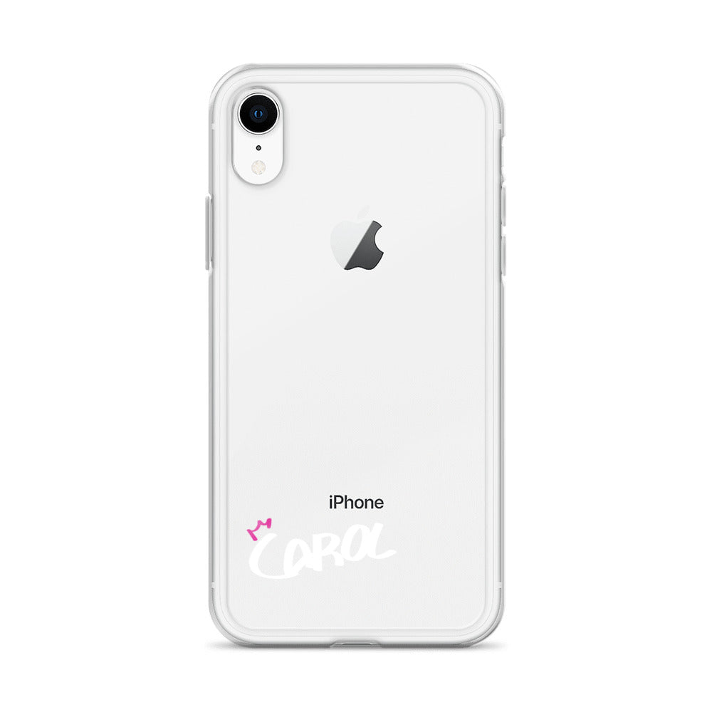 Clear iPhone Case - Carol