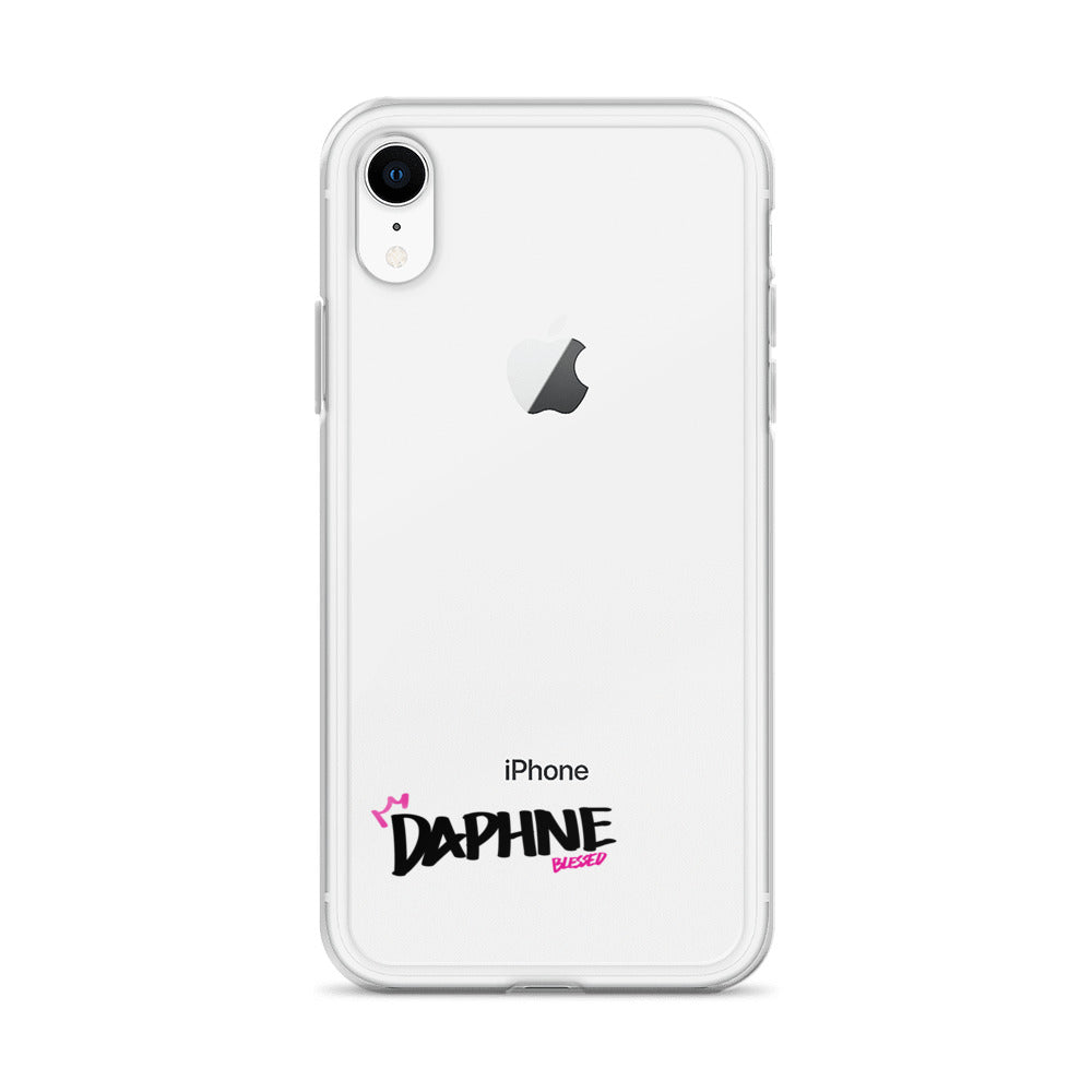 Clear iPhone Case - Daphne Blessed