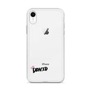 Clear iPhone Case - David