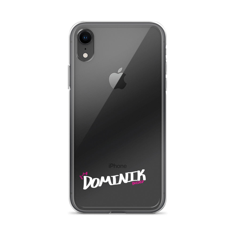 Clear iPhone Case - Domink Blessed