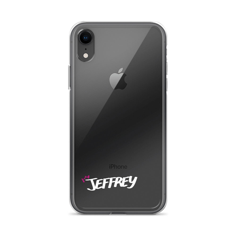 Clear iPhone Case - Jeffrey