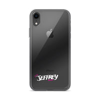 Clear iPhone Case - Jeffrey Blessed