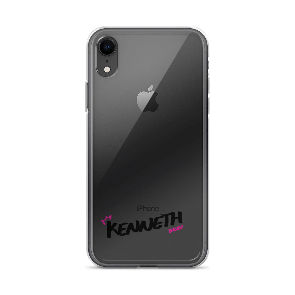 Clear iPhone Case - Kenneth Blessed