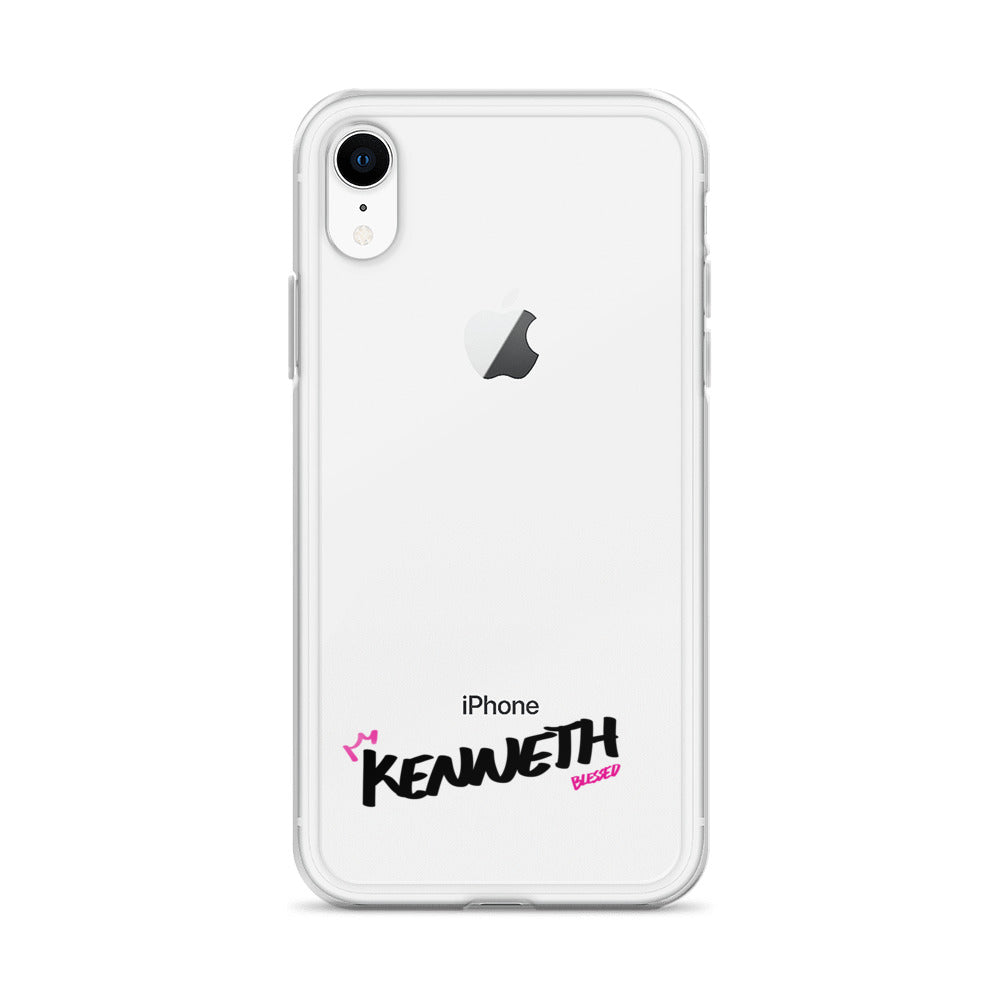 Clear iPhone Case - Kenneth Blessed