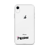 Clear iPhone Case - Megan