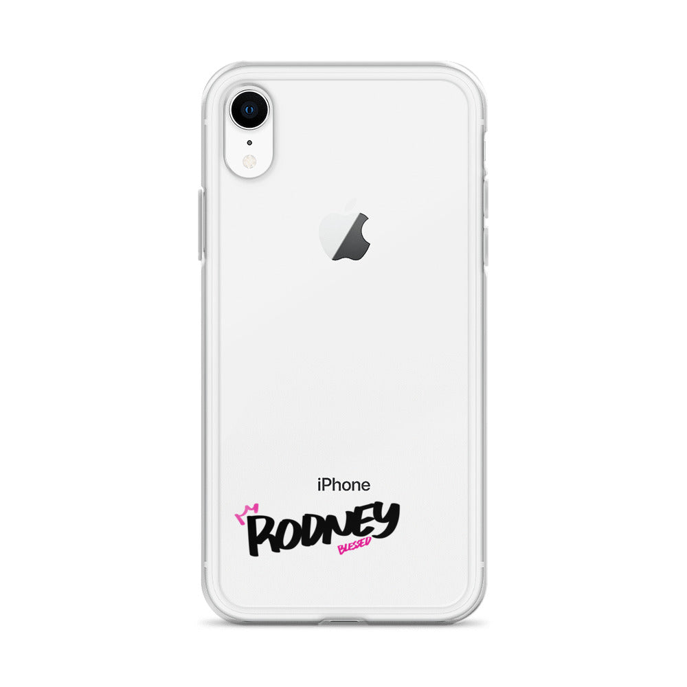 Clear iPhone Case - Rodney Blessed