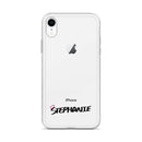 Clear iPhone Case - Stephanie