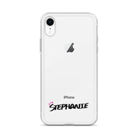 Clear iPhone Case - Stephanie