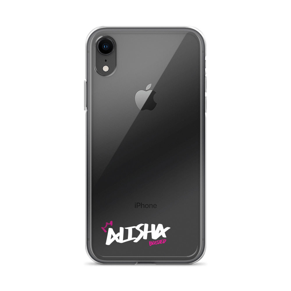 Clear iPhone Case - Alisha Blessed