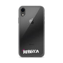 Clear iPhone Case - Rebecca