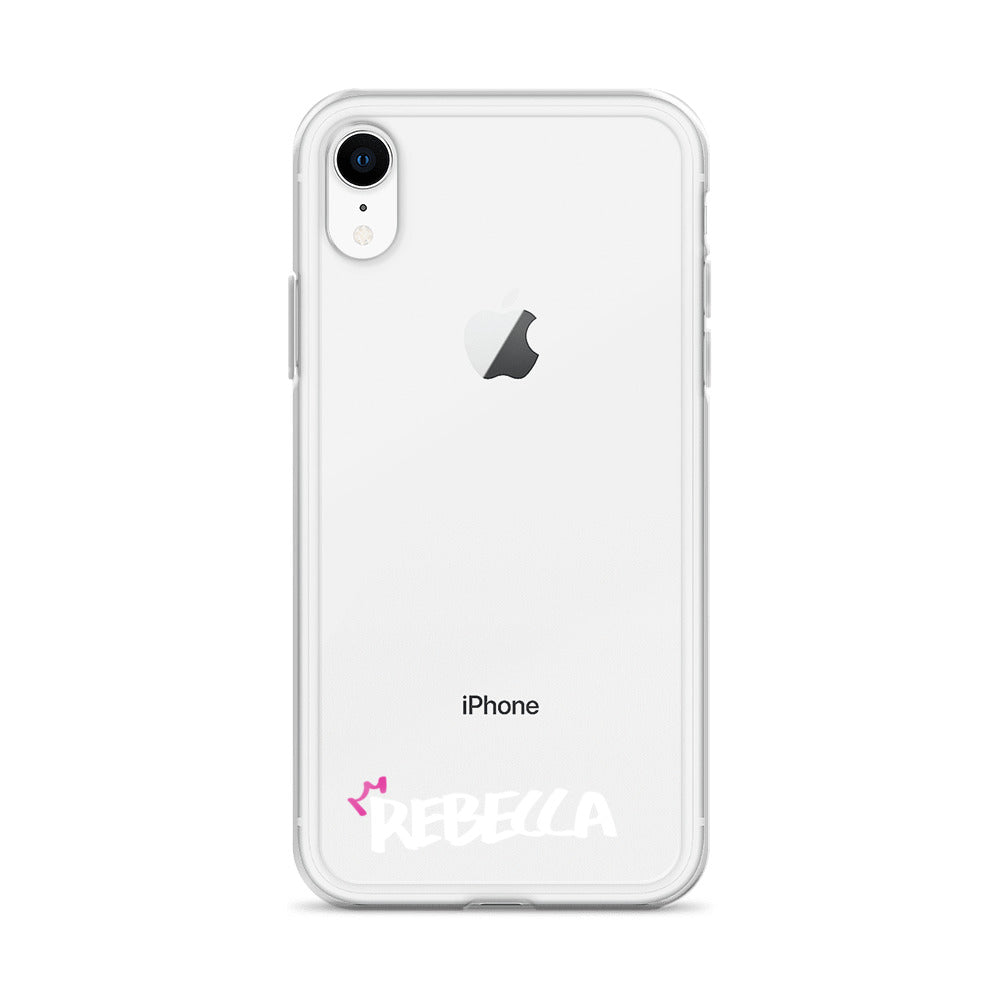 Clear iPhone Case - Rebecca