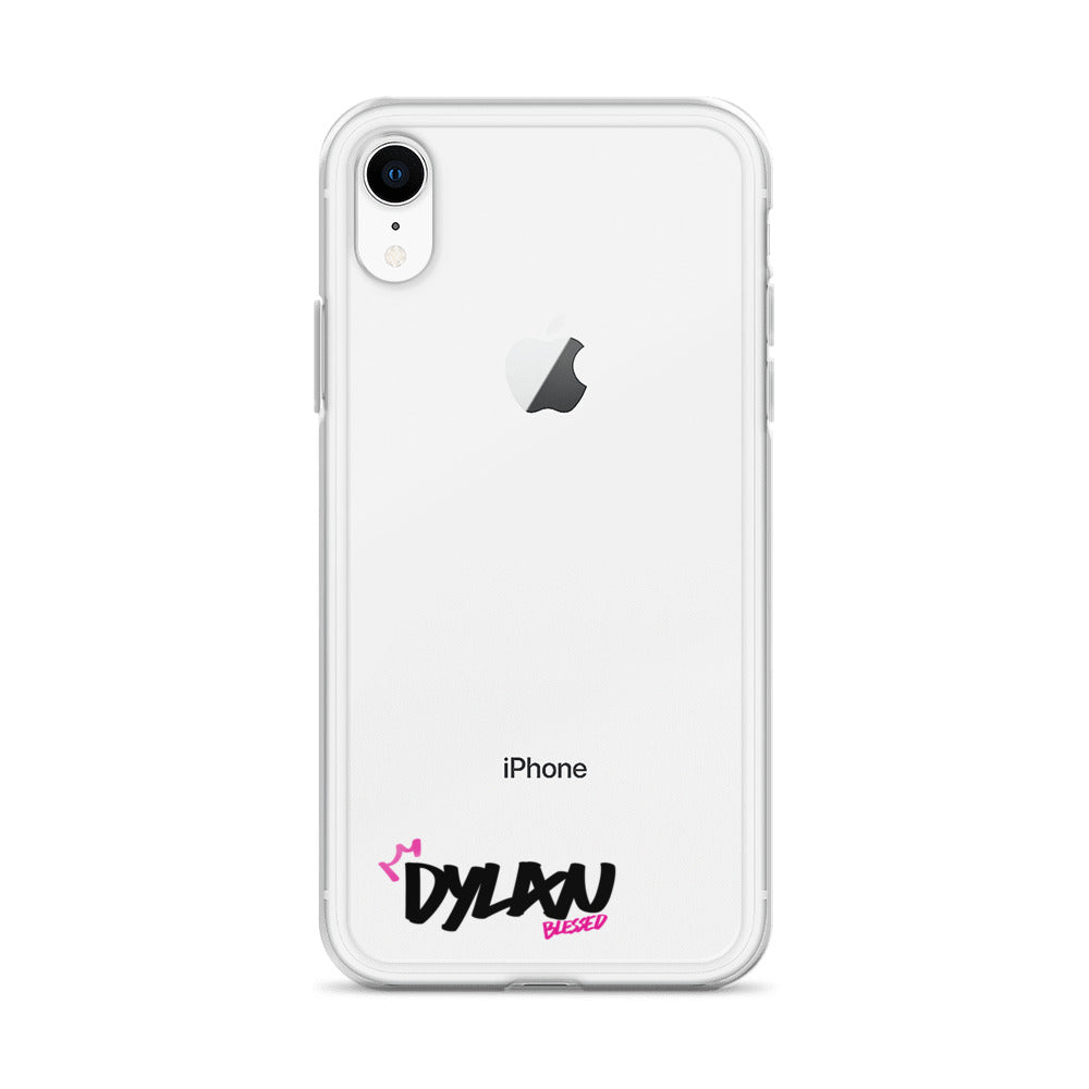 Clear iPhone Case - Dylan Blessed