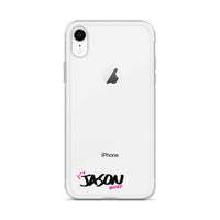 Clear iPhone Case - Jason Blessed