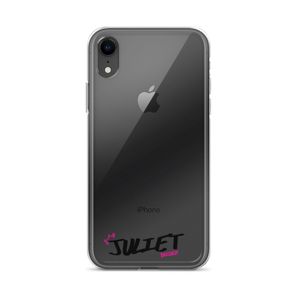 Clear iPhone Case - Juliet Blessed