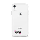 Clear iPhone Case - Khoa Blessed