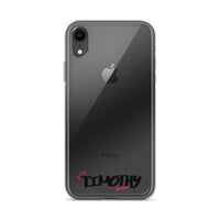 Clear iPhone Case - Timothy Blessed