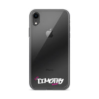 Clear iPhone Case - Timothy Blessed