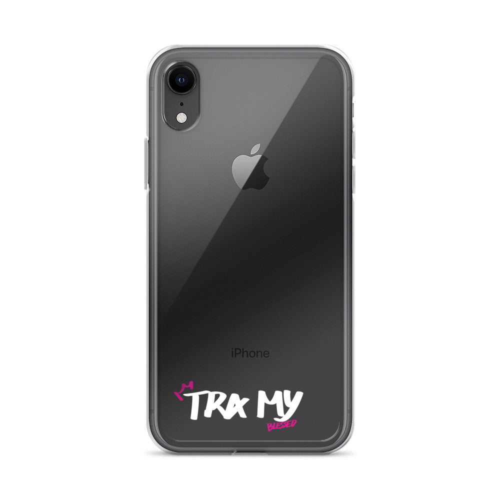 Clear iPhone Case - Tra my Blessed