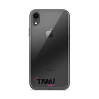 Clear iPhone Case - Tran Blessed