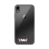 Clear iPhone Case - Tran Blessed