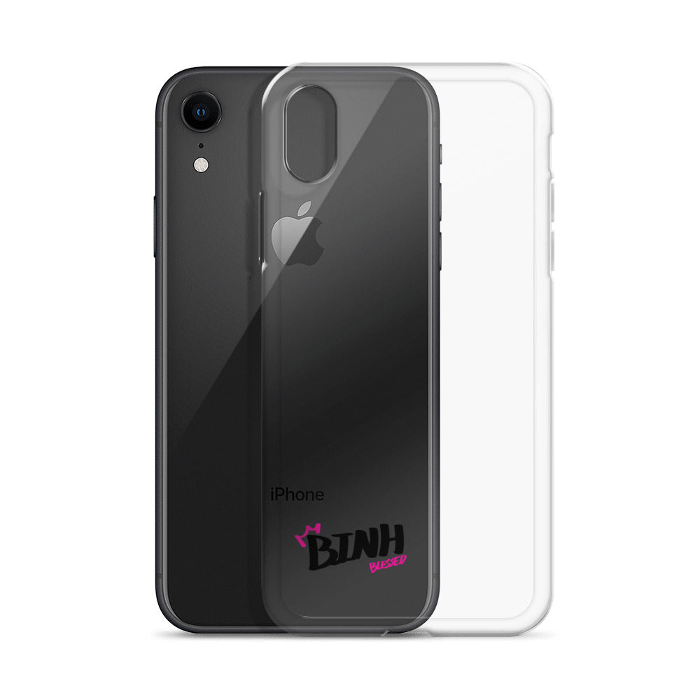 Clear iPhone Case - Binh Blessed