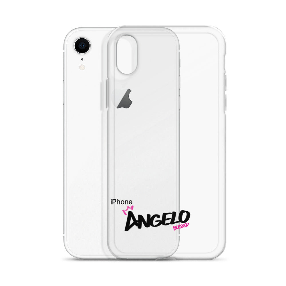 Clear iPhone Case - Angelo Blessed