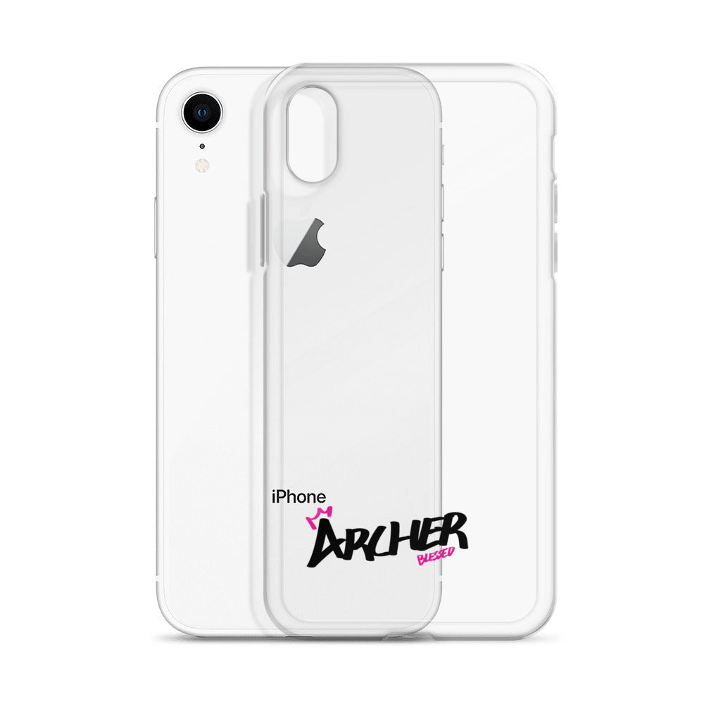 Clear iPhone Case - Archer Blessed