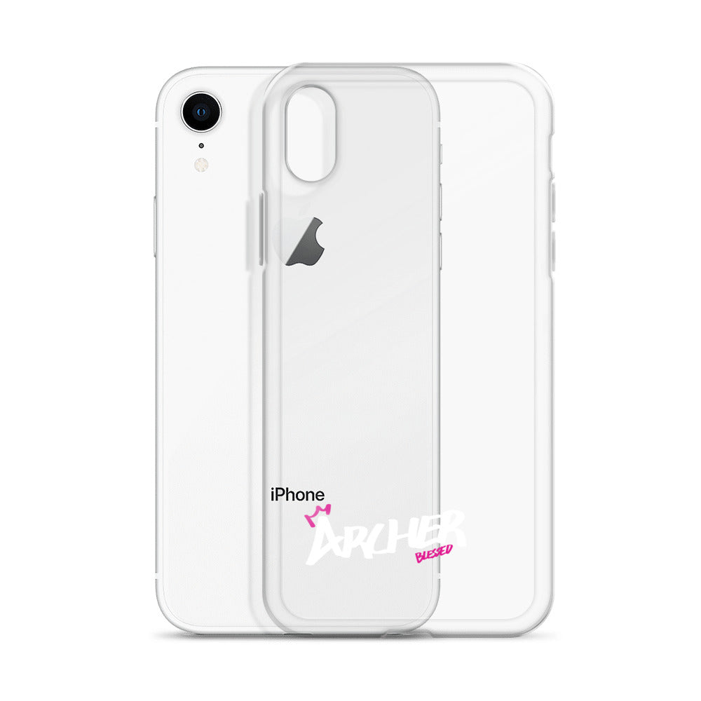 Clear iPhone Case - Archer Blessed