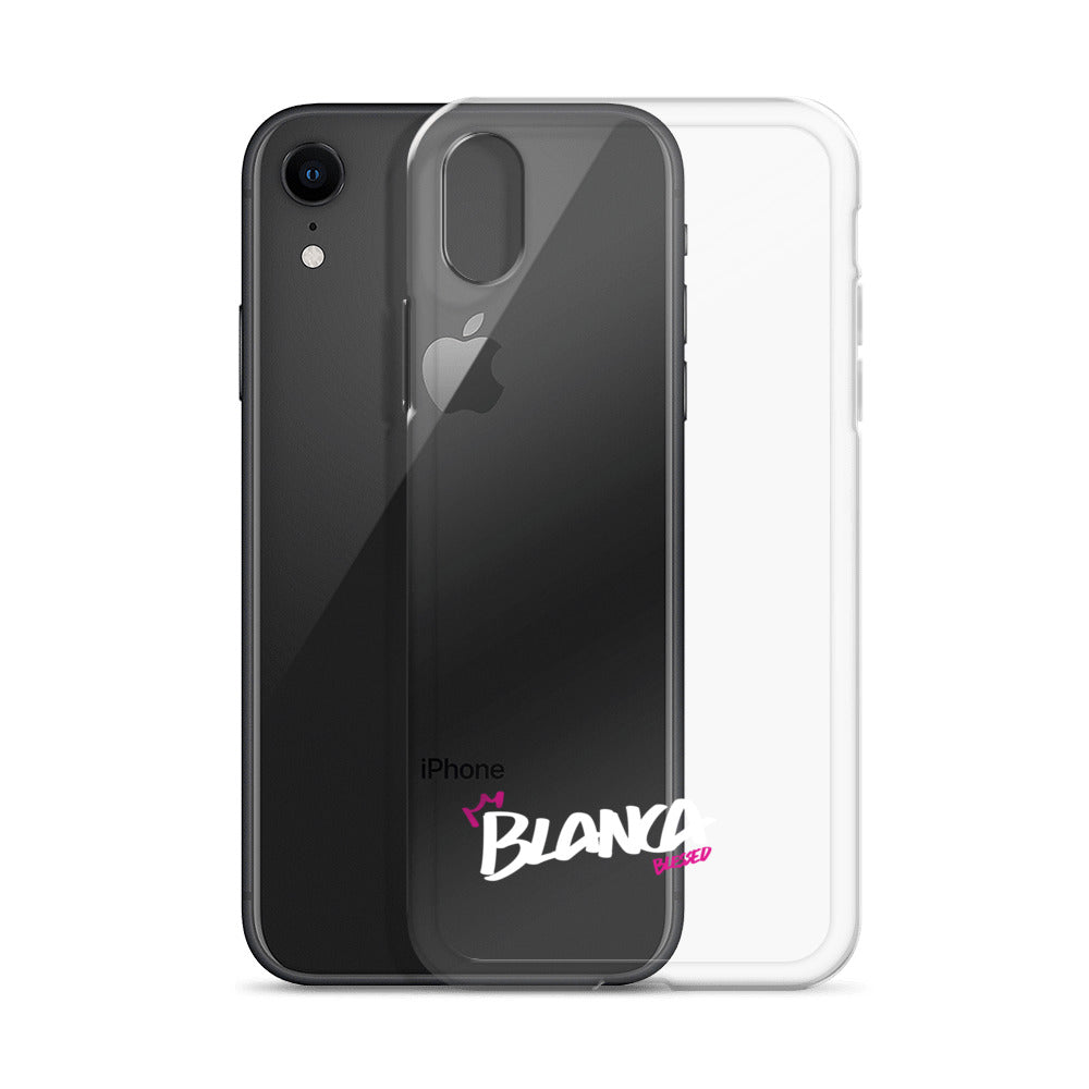 Clear iPhone Case - Blanca Blessed