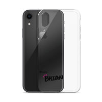 Clear iPhone Case - Brian