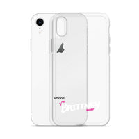 Clear iPhone Case - Brittney Blessed