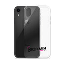 Clear iPhone Case - Brittney Blessed