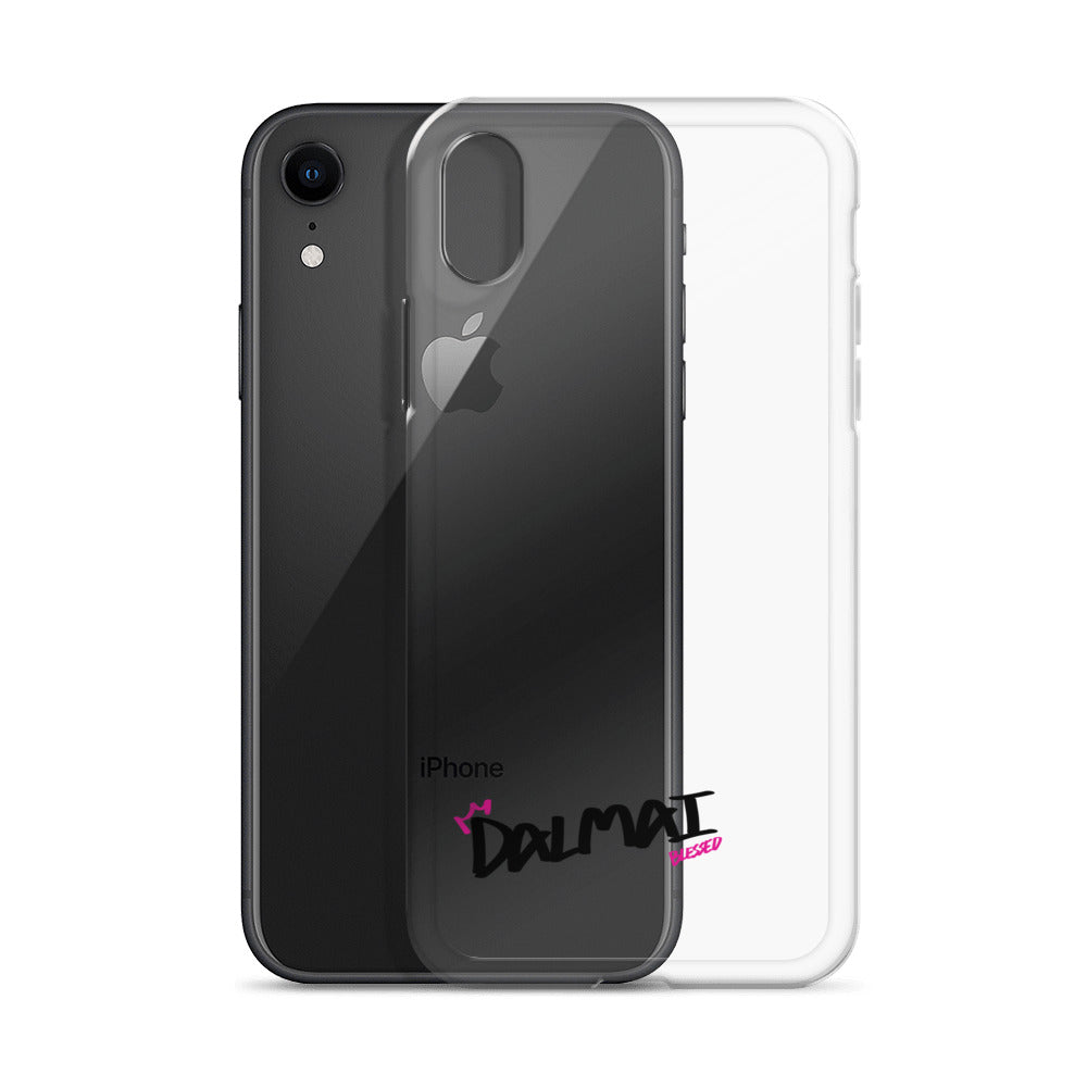 Clear iPhone Case - Dalmai Blessed