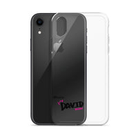 Clear iPhone Case - David Blessed