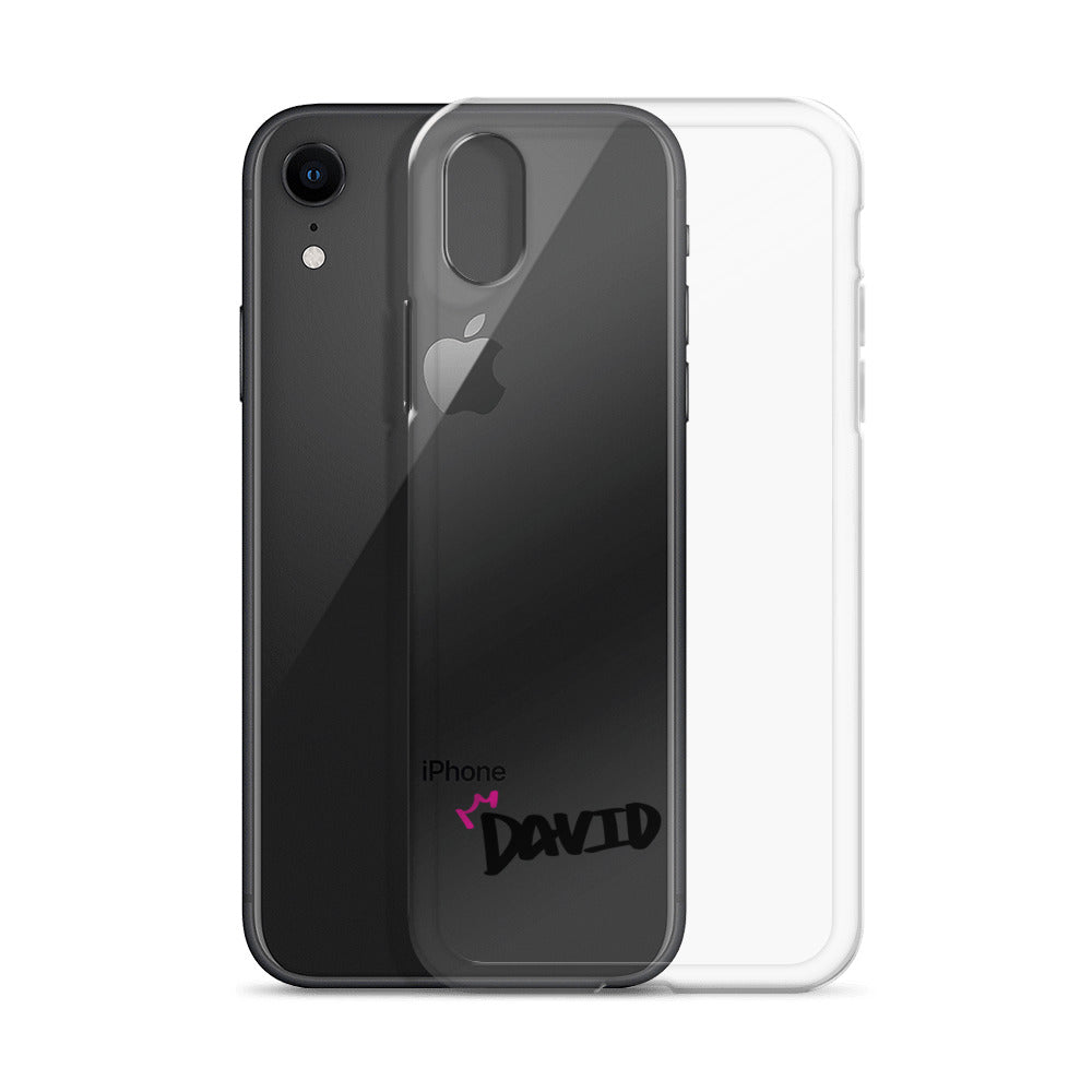 Clear iPhone Case - David