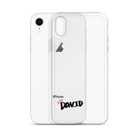 Clear iPhone Case - David