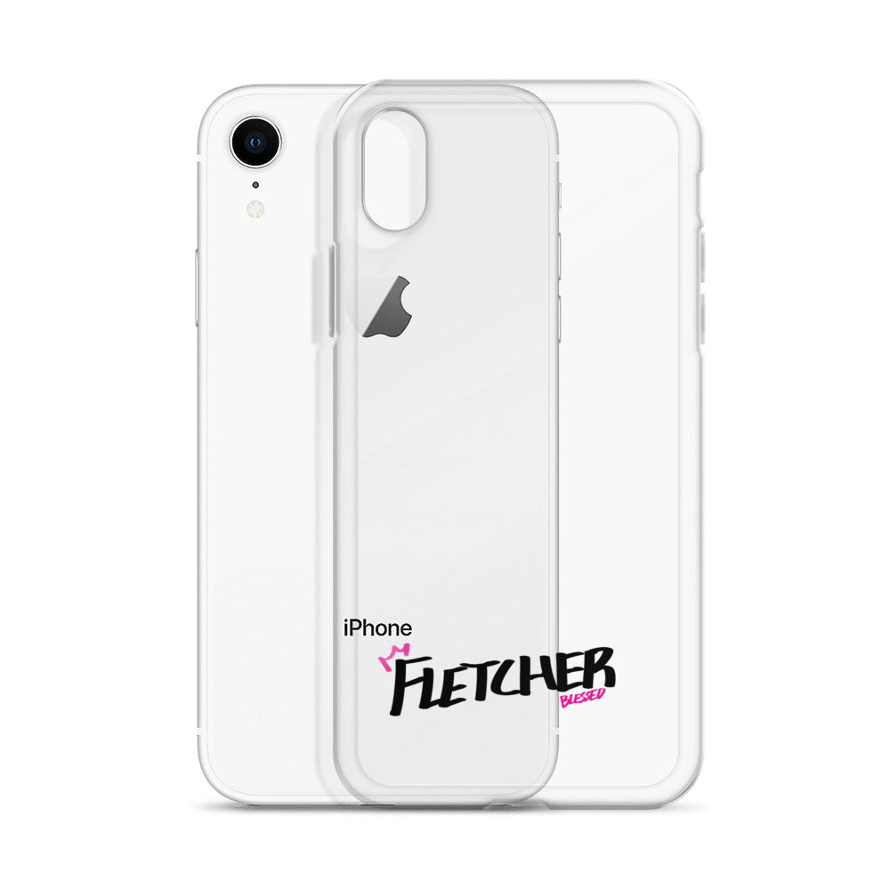 Clear iPhone Case - Fletcher Blessed