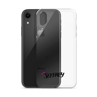 Clear iPhone Case - Jeffrey