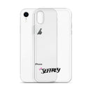 Clear iPhone Case - Jeffrey