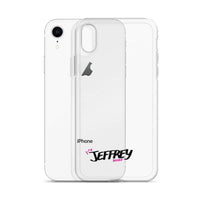 Clear iPhone Case - Jeffrey Blessed