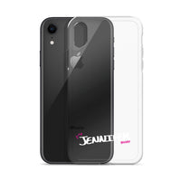 Clear iPhone Case - Jennifer Blessed