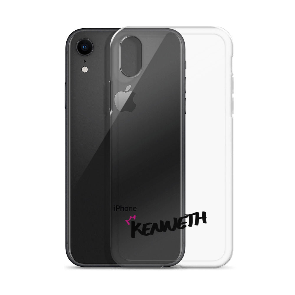 Clear iPhone Case - Kenneth