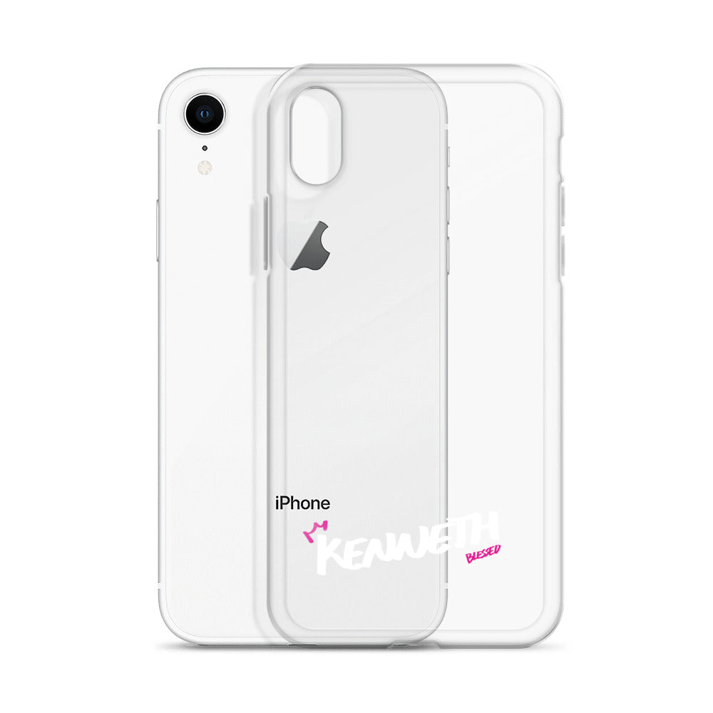 Clear iPhone Case - Kenneth Blessed