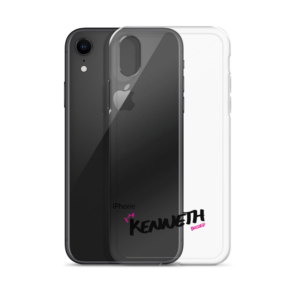 Clear iPhone Case - Kenneth Blessed