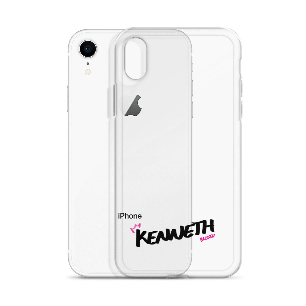 Clear iPhone Case - Kenneth Blessed