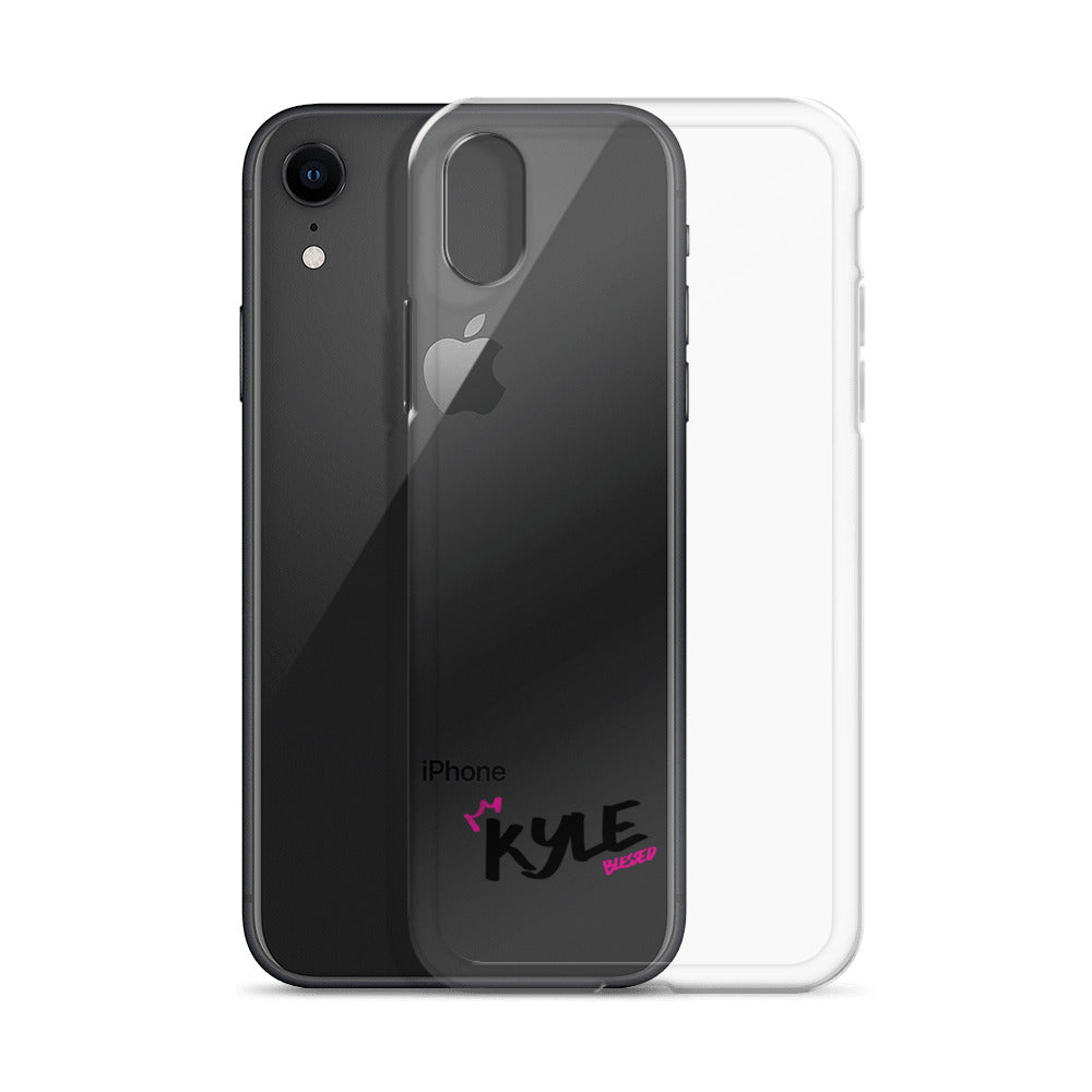 Clear iPhone Case - Kyle Blessed