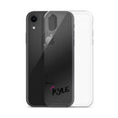 Clear iPhone Case - Kyle