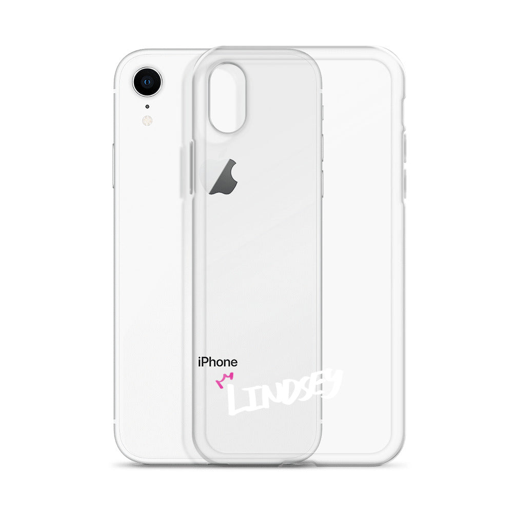 Clear iPhone Case - Lindsey